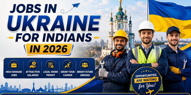 Read more about the article Work in Ukraine from India 🇮🇳 | Jobs, Salary, Visa & Complete Process