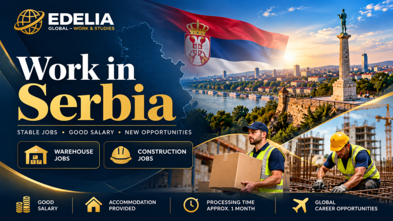 Read more about the article Work in Serbia for Indians: Jobs, Salary, Requirements and Application Process (2026)